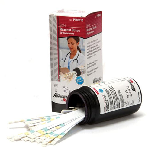 Urine Reagent Testing Strips 10 Parameter, 100 Count