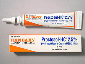 Proctosol HC Rectal Cream 2.5%, Hemorrhoid Relief (Rx)