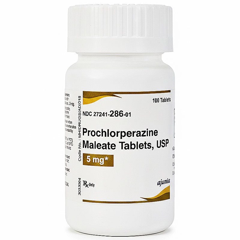 Prochlorperazine Maleate 5 mg Tablets by Ajanta Pharma 100 Count (RX)