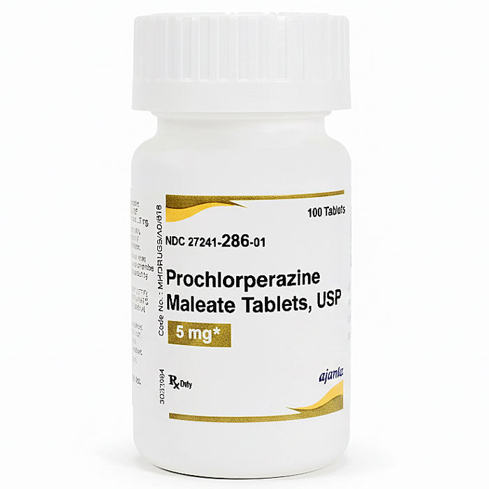 Prochlorperazine Maleate 5 mg Tablets by Ajanta Pharma 100 Count (RX)