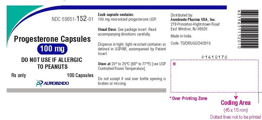 Progesterone 100 mg Capsules 100 Count (RX)