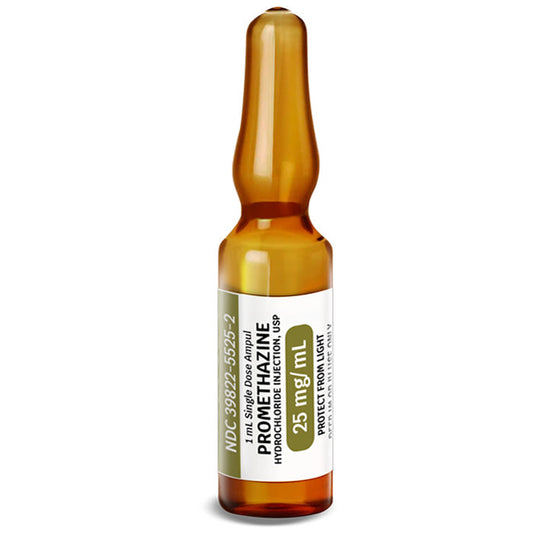 Promethazine Hydrochloride Injection 25 mg/mL x 25 Ampules By Xgen Pharma (RX)