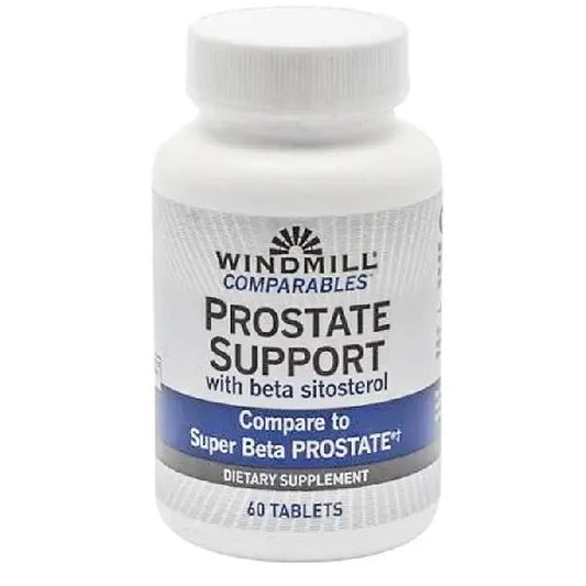 Prostate Support Tablets with Beta Sitosterol 60 Count (Comparable to Super Beta Prostate)