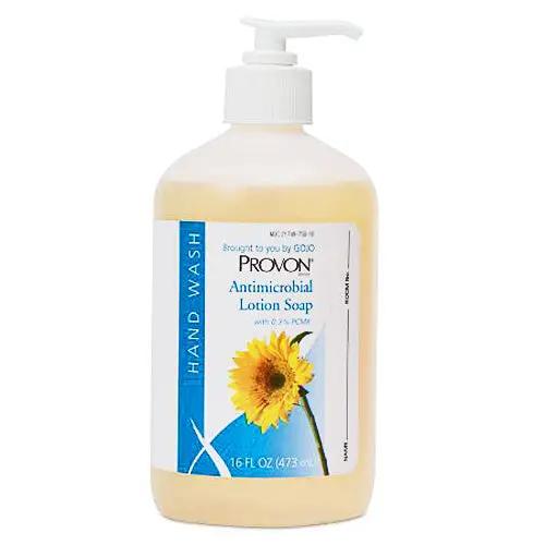 Provon Antimicrobial Lotion Soap PCMX (Chloroxylenol) with Citrus Scent 16 oz Pump Bottle