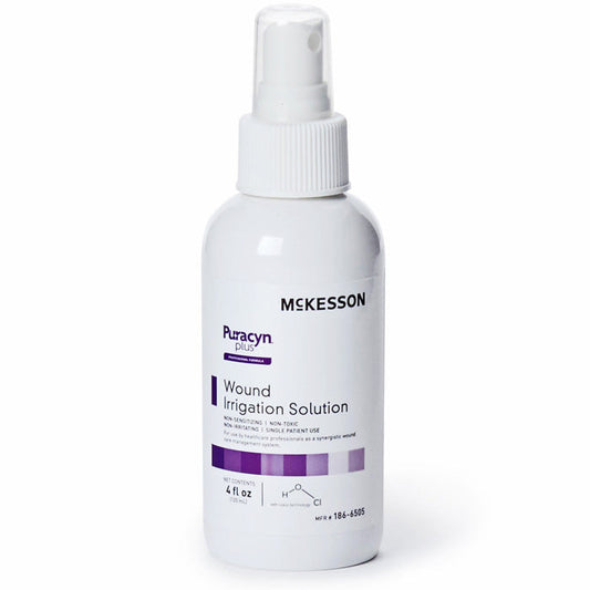 Puracyn Plus Antimicrobial Wound Irrigation Solution, Professional Wound Cleanser