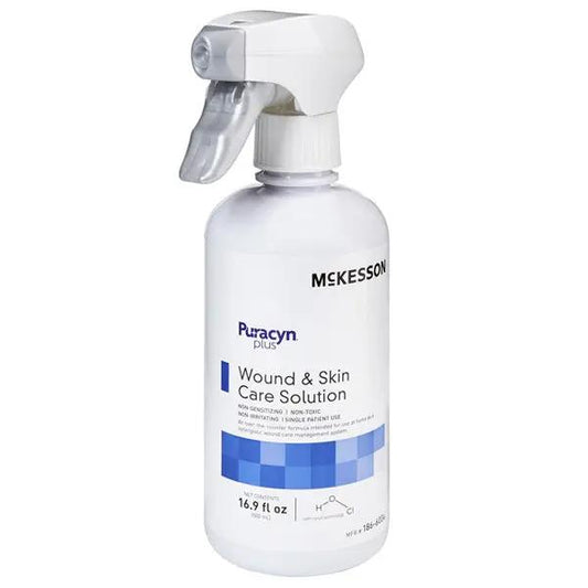 Puracyn Plus Wound Cleanser Irrigation Solution 16.9 oz. Spray Bottle