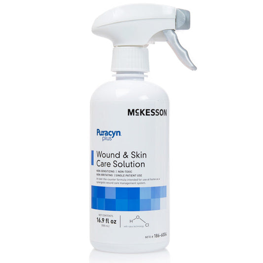 Puracyn Plus Wound and Skin Wound Cleanser Irrigation Solution 16.9 oz
