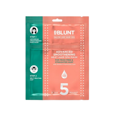 BBlunt Advanced Smoothening Heat Hair Spa Mask with Keratin & Hyaluronic Acid