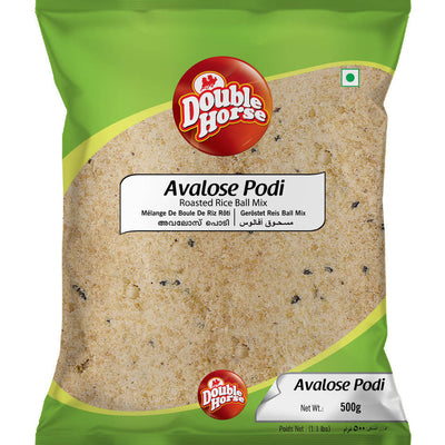 Double Horse Avalose Podi | Roasted Rice Ball Mix