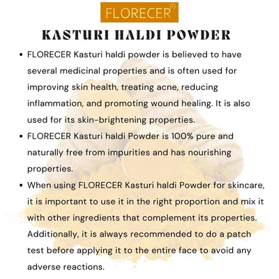 Florecer kasturi Haldi Powder