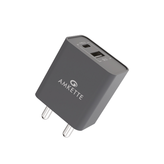 ChargePro 20W QC + PD USB Wall Charger - Grey