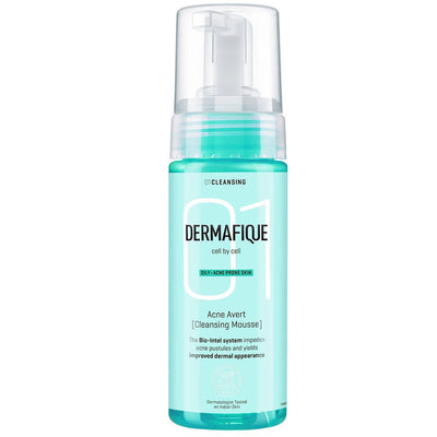 Dermafique Acne Avert Cleansing Mousse Foaming Face wash