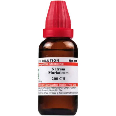 Dr. Willmar Schwabe India Natrum Muriaticum Dilution