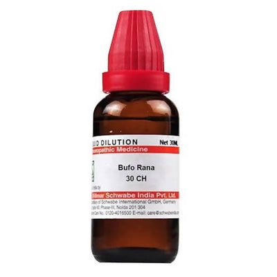 Dr. Willmar Schwabe India Bufo Rana Dilution