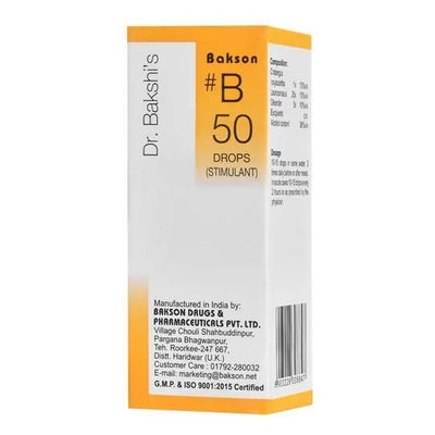 Bakson's Homeopathy B50 Drops