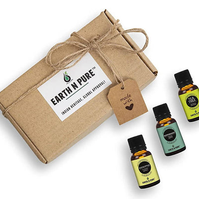 Earth N Pure Essential Oils (Eucalyptus, Peppermint & Tea Tree)