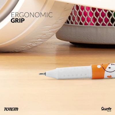 Totem Quote Ball Pen Black - 5Pcs Pouch