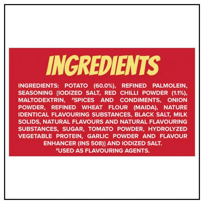 Bingo Original Chilli Sprinkled Potato Chips