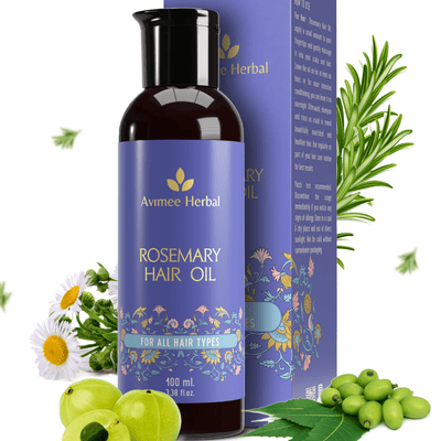 Avimee Herbal Rosemary Hair Care Routine Combo: Rosemary Water Spray & Rosemary Hair Oil