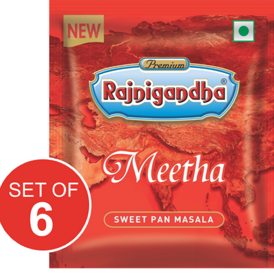 6x Rajnigandha Meetha - Pack of 6
