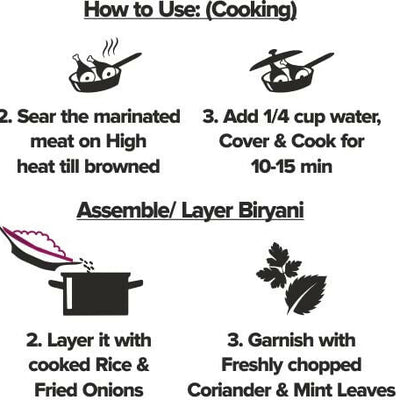 EL The Cook Nizami Biryani Marinade - Medium Spicy Masala Paste