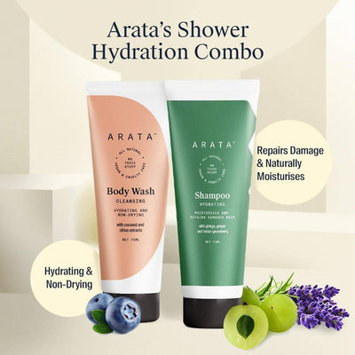 Arata Shower Hydration Combo