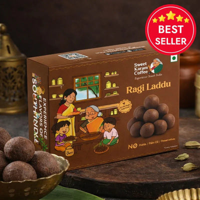 Sweet Karam Coffee Ragi Laddu - 300 gms