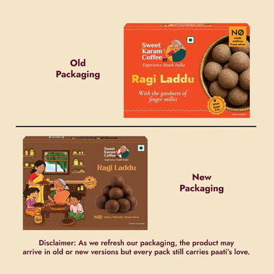 Sweet Karam Coffee Ragi Laddu - 300 gms