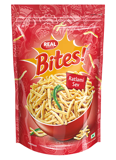 Real Bites Namkeen Ratlami Sev | 400 gms