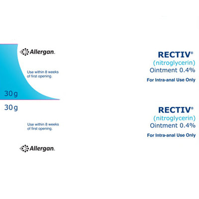 Rectiv Ointment 0.4%Tube 30 Grams (RX)