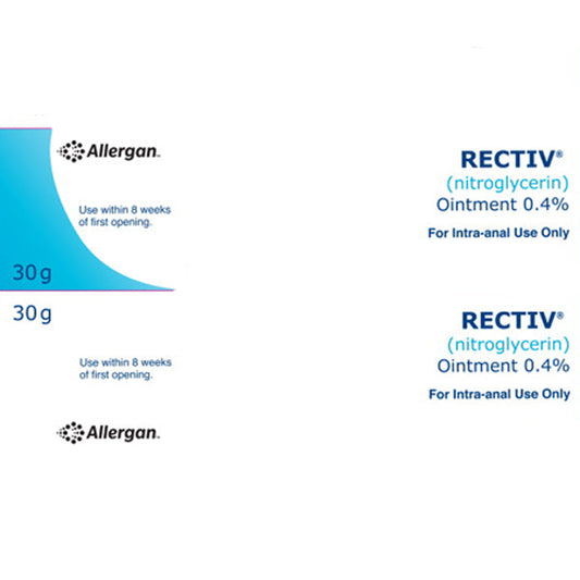 Rectiv Ointment 0.4%Tube 30 Grams (RX)