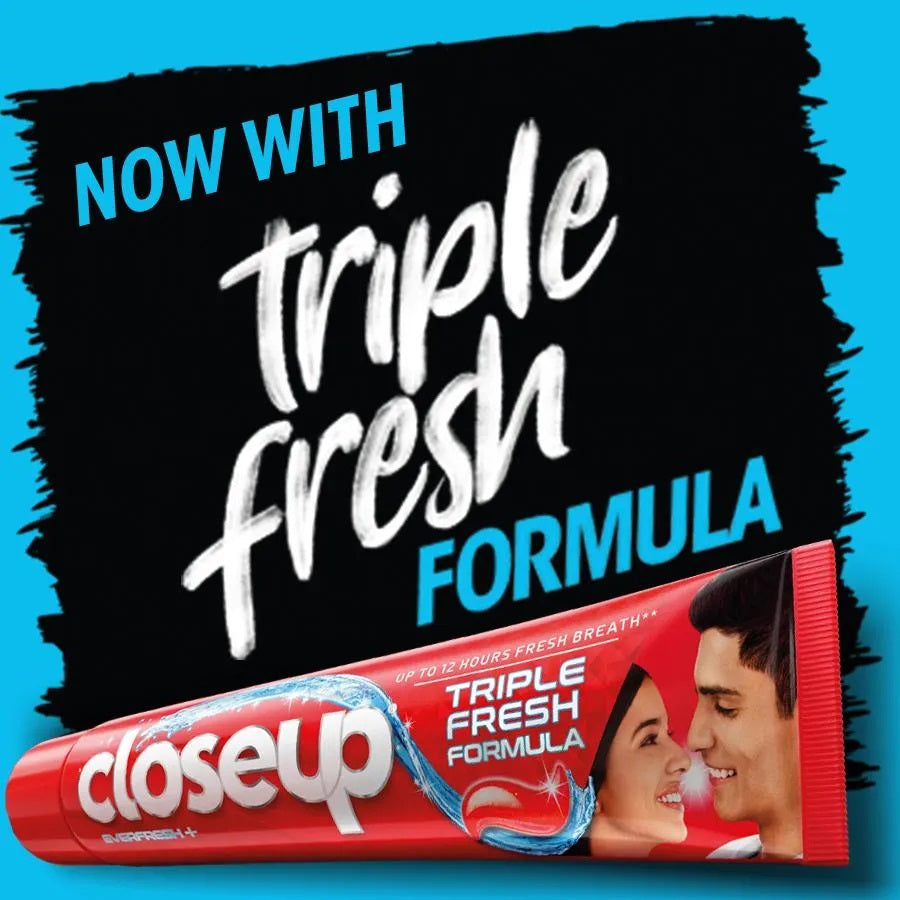 Closeup Ever Fresh Red Hot Toothpaste