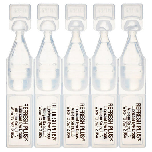 Refresh Plus Eye Lubricant Eye Drops 0.01 oz, 30/Box