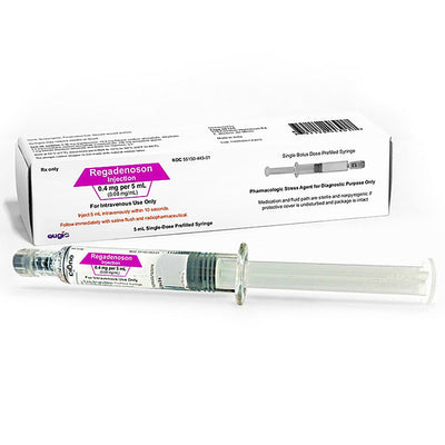 Regadenoson Injection Prefilled Syringe 0.4 mg Per 5mL (Rx)