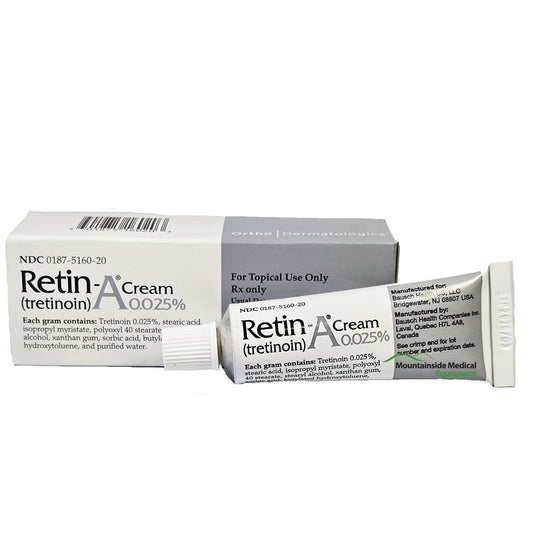 Retin-A Cream 0.025% (Tretinoin) 20 gram (Rx)