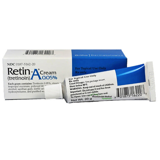 Retin-A Cream (Tretinoin) 0.05% 20 gram (Rx)