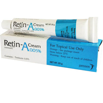 Retin-A Cream (Tretinoin) 0.05% 20 gram (Rx)