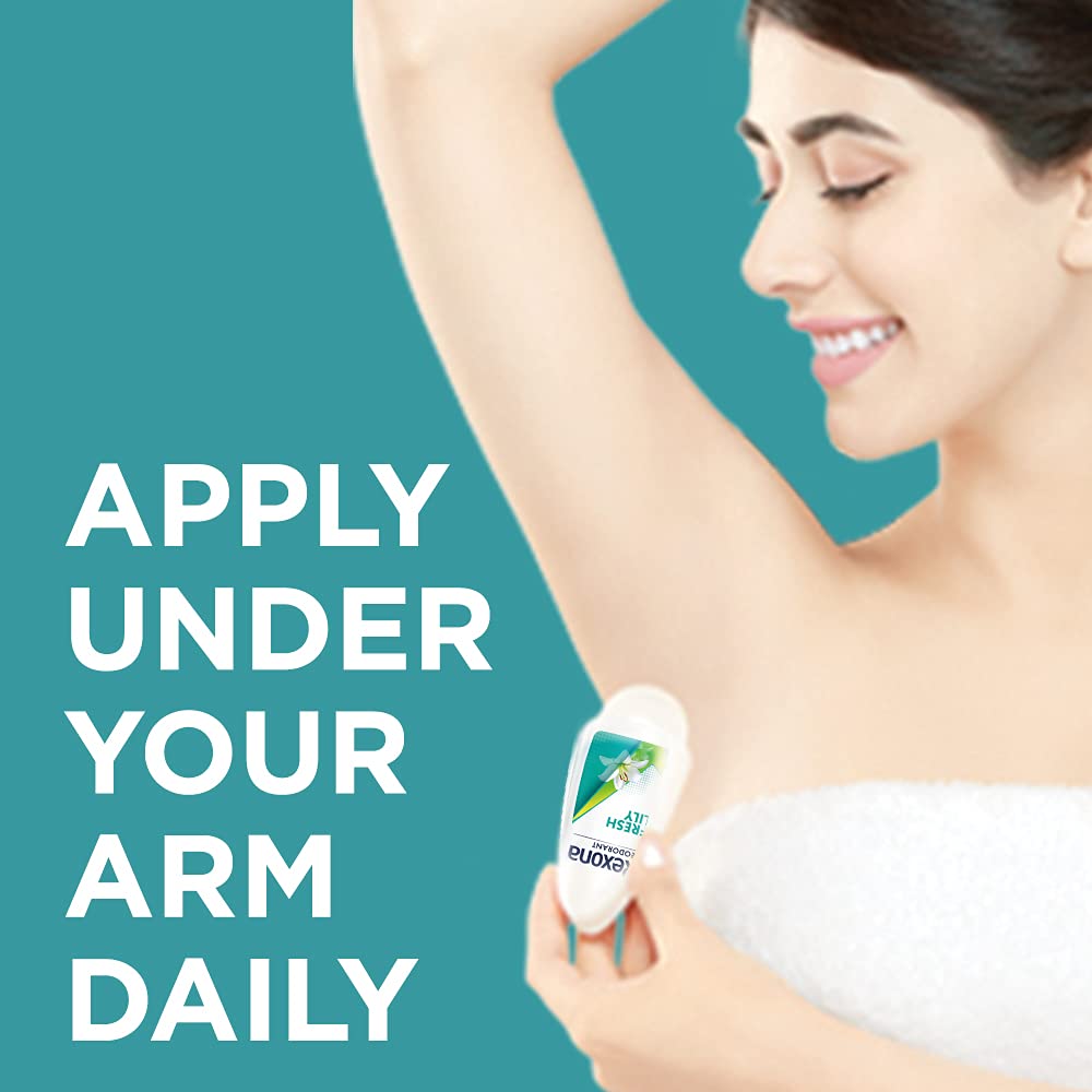 Rexona Fresh Lily Even Skin Tone Roll On, Keeps Skin Fresh & Clean (50 ml)