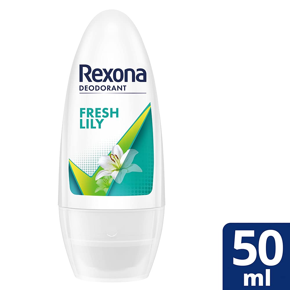 Rexona Fresh Lily Even Skin Tone Roll On, Keeps Skin Fresh & Clean (50 ml)