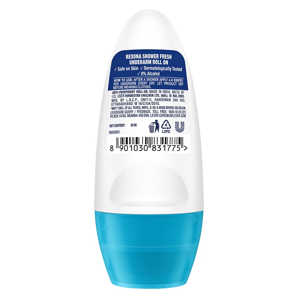 Rexona Shower Fresh Underarm Odour Protection Roll On
