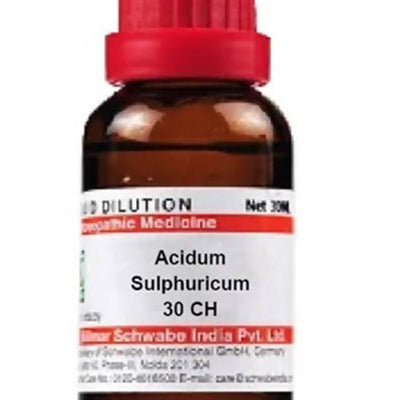Dr. Willmar Schwabe India Acidum Sulphuricum Dilution