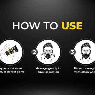 Beardo Ultraglow Face Wash & De-Tan Peel Off Mask Combo