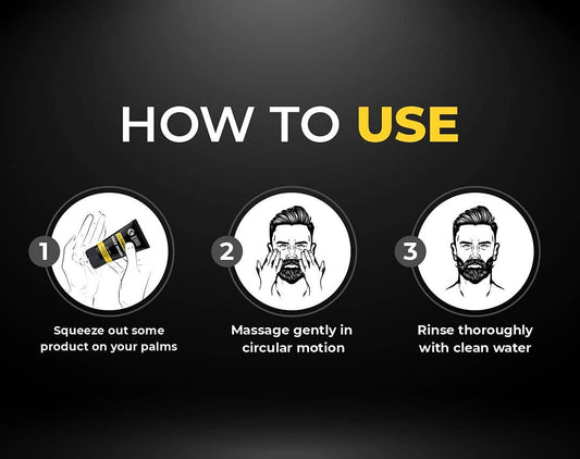 Beardo Ultraglow Face Wash & De-Tan Peel Off Mask Combo