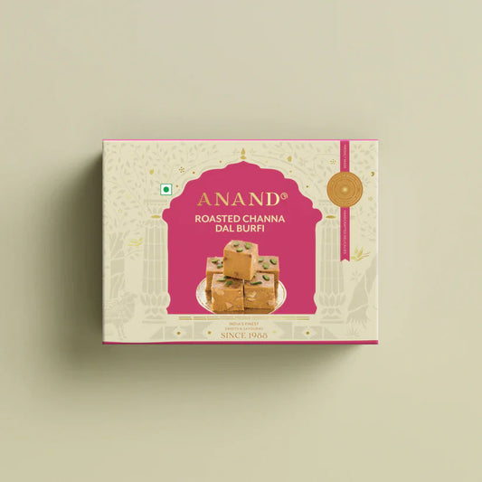 Anand Sweets & Savouries Roasted Channa Dal Burfi | 500 gms