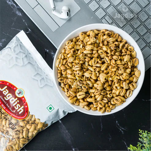 Jagdish Farshan Roasted Wheat Puff - 500 gms