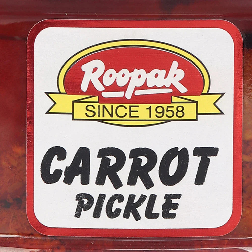 Roopak (since 1958) Carrot Pickle (Gajar Ka Achar) - 300 gms