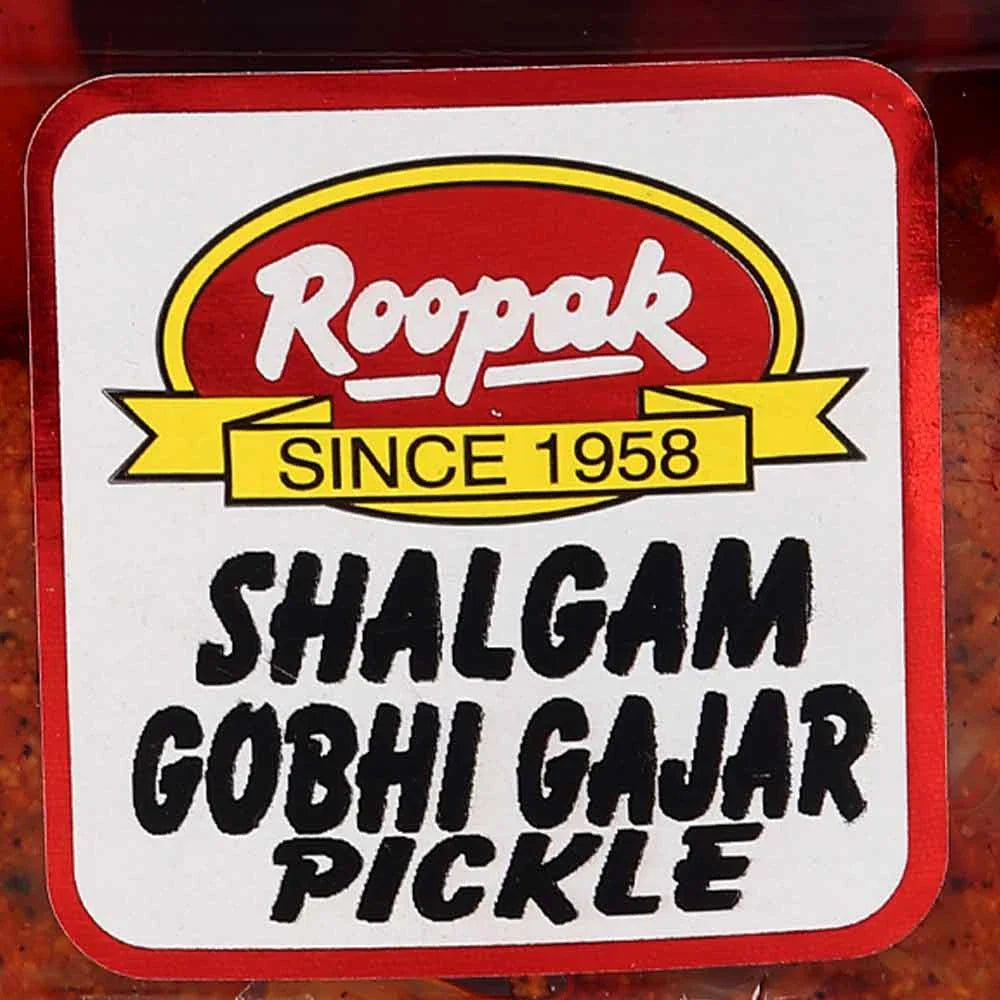 Roopak (since 1958) Shalgam Gobhi Gajar Pickle - 300 gms