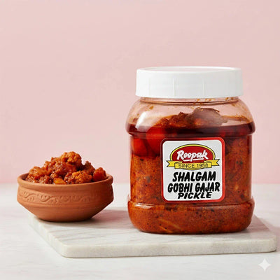 Roopak (since 1958) Shalgam Gobhi Gajar Pickle - 300 gms
