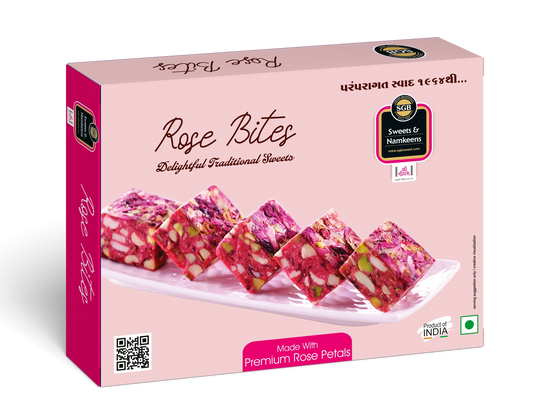Sukhadia Garbaddas Bapuji Rose Bites | 500 gms