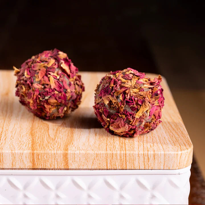Varaq Sweets Rose Gulkand Laddu | 500 gms